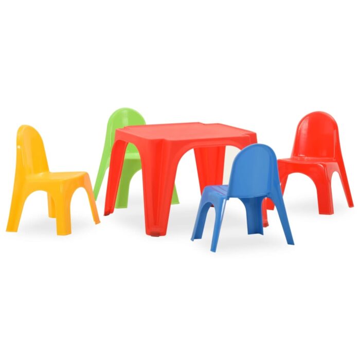 Ensemble de table et chaises pour enfants PP – Image 1
