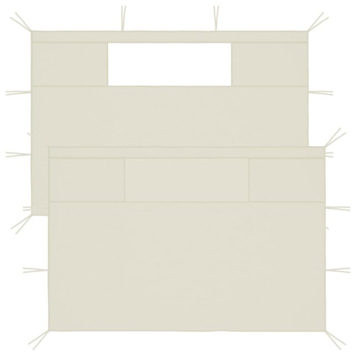 VXL8720286351567_a_en_hd_1.jpg Parois latérales de belvédère avec fenêtres 2 pcs Crème – Image 1