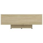 Table basse Chêne sonoma 85x55x31 cm Bois d'ingénierie – Image 2