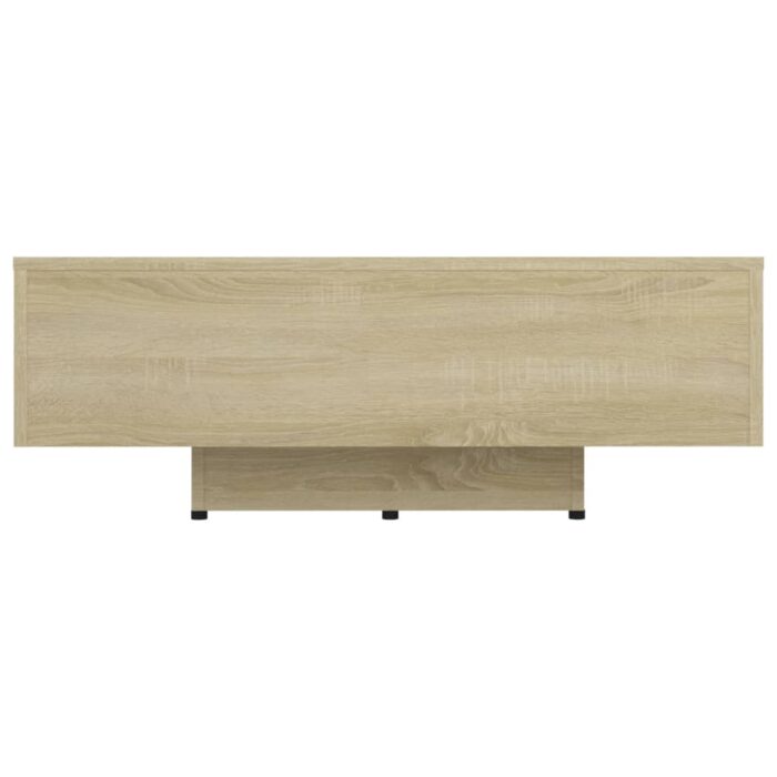 Table basse Chêne sonoma 85x55x31 cm Bois d'ingénierie – Image 2