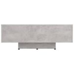 Table basse Gris béton 85x55x31 cm Bois d'ingénierie – Image 2