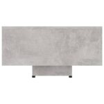 Table basse Gris béton 85x55x31 cm Bois d'ingénierie – Image 3