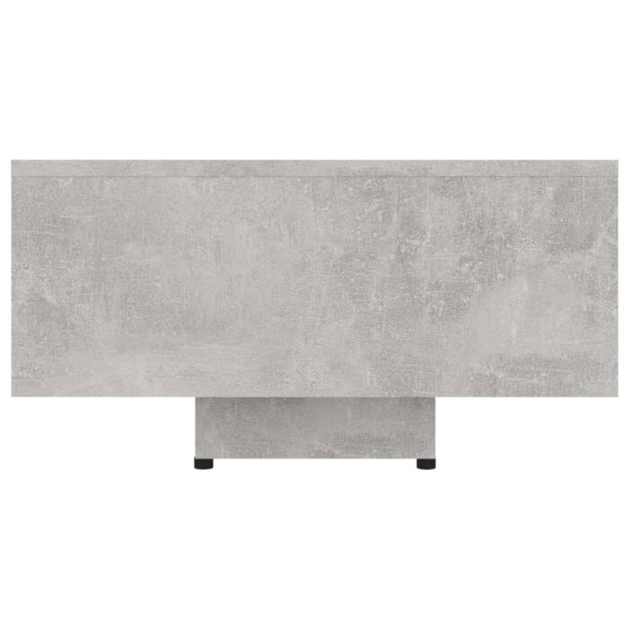 Table basse Gris béton 85x55x31 cm Bois d'ingénierie – Image 3