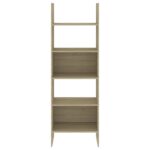 Bibliothèque Chêne sonoma 60x35x180 cm Bois d’ingénierie – Image 3