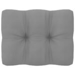 Salon de jardin 2 pcs avec coussins Bois de pin massif – Image 10