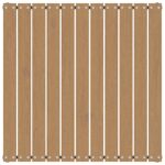 Salon de jardin 2 pcs avec coussins Marron miel Bois de pin – Image 5