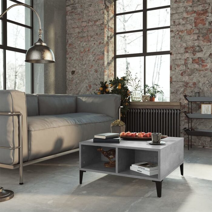 VXL8720286357996_m_en_hd_1.jpg Table basse gris béton 60x60x30 cm bois d'ingénierie – Image 1
