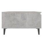 Table basse gris béton 90x60x35 cm bois d'ingénierie – Image 5