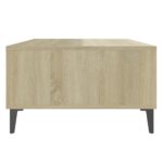 Table basse chêne sonoma 103,5x60x35 cm bois d'ingénierie – Image 4
