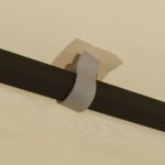 Tonnelle avec guirlande lumineuse à LED 3x3 m Crème – Image 4