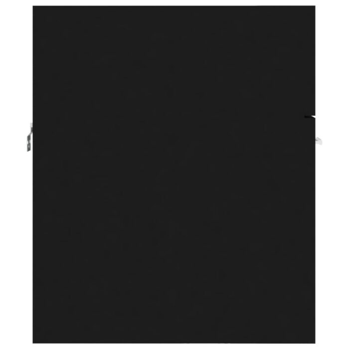 Ensemble de meubles de salle de bain Noir Aggloméré – Image 7