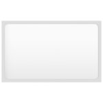 Ensemble de meubles de salle de bain blanc bois d'ingénierie – Image 9