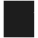 Ensemble de meubles de salle de bain Noir Bois d'ingénierie – Image 7