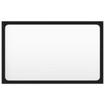 Ensemble de meubles de salle de bain Noir Bois d'ingénierie – Image 9