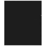 Ensemble de meubles de salle de bain Noir Aggloméré – Image 4