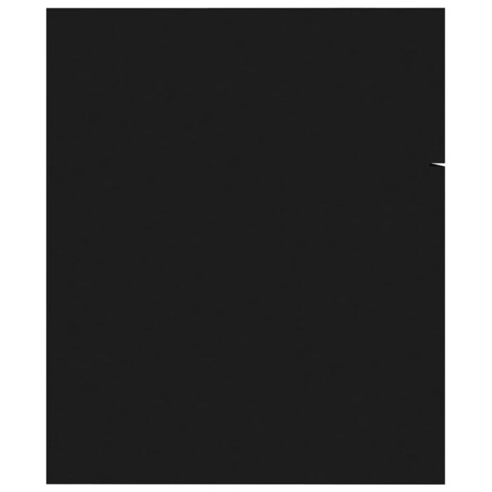 Ensemble de meubles de salle de bain Noir Aggloméré – Image 4