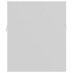 Ensemble de meubles de salle de bain Blanc Bois d'ingénierie – Image 4