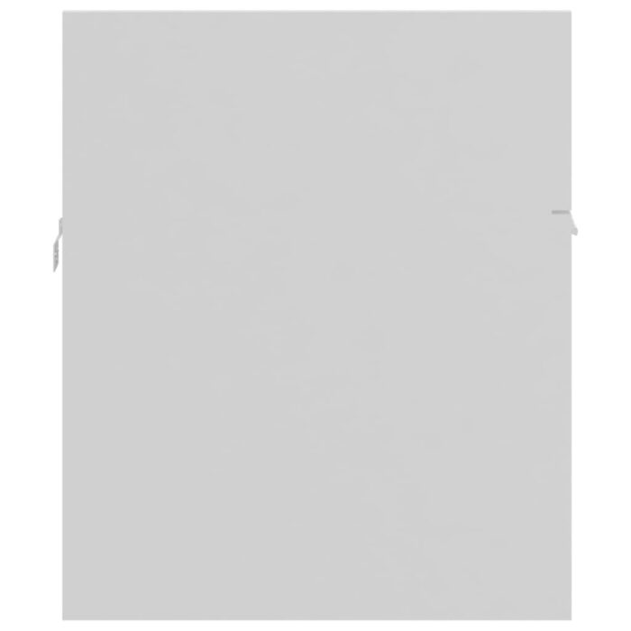 Ensemble de meubles de salle de bain Blanc Bois d'ingénierie – Image 4