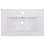 Ensemble de meubles de salle de bain Noir Aggloméré – Image 12