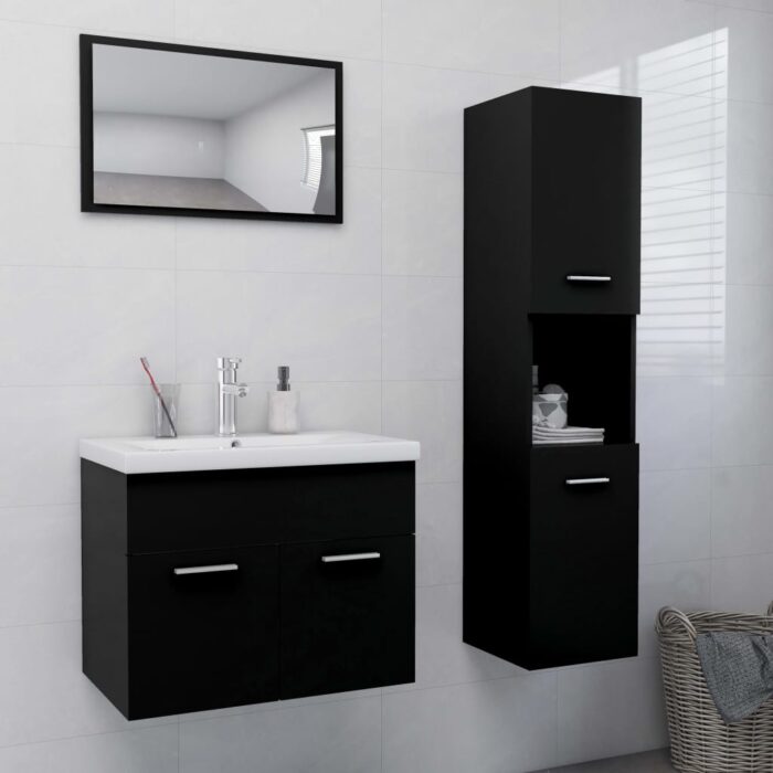 VXL8720286373767_m_en_hd_1.jpg Ensemble de meubles de salle de bain Noir Aggloméré – Image 1