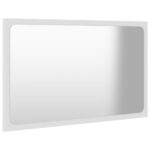 Ensemble de meubles de salle de bain Blanc Aggloméré – Image 8
