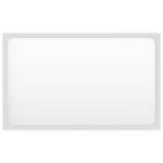 Ensemble de meubles de salle de bain blanc bois d'ingénierie – Image 7