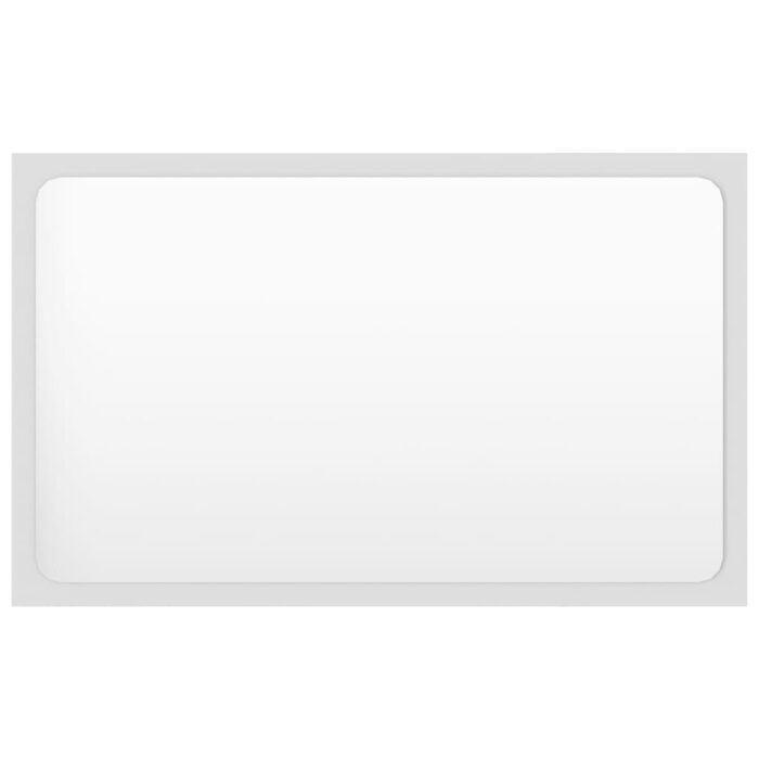 Ensemble de meubles de salle de bain blanc bois d'ingénierie – Image 7