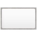 Ensemble de meubles de salle de bain gris béton bois ingénierie – Image 7