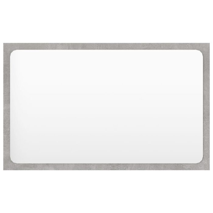 Ensemble de meubles de salle de bain gris béton bois ingénierie – Image 7