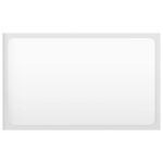 Ensemble de meubles de bain blanc brillant bois d'ingénierie – Image 7