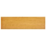 Meuble TV 110x35x44 cm Bois de chêne massif – Image 5