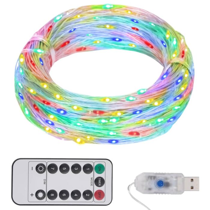 VXL8720286380956_a_en_hd_1.jpg Guirlande LED avec 300 LED Multicolore 30 m – Image 1