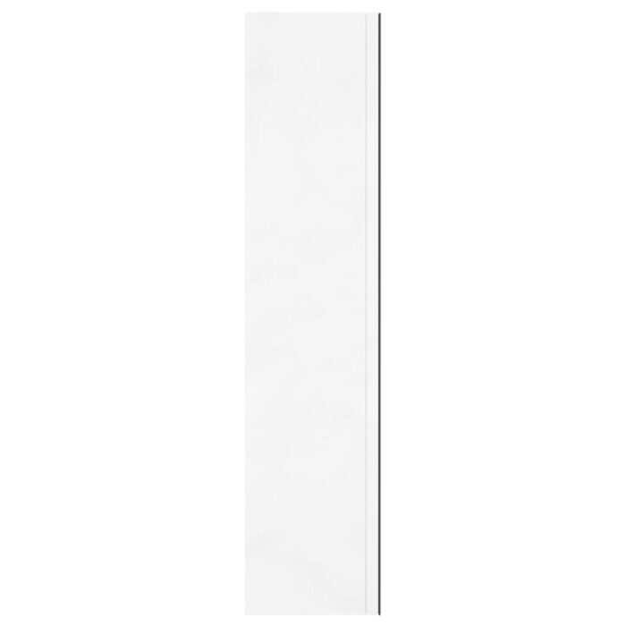 Armoire à miroir de salle de bain 60x15x75cm MDF Blanc brillant – Image 5