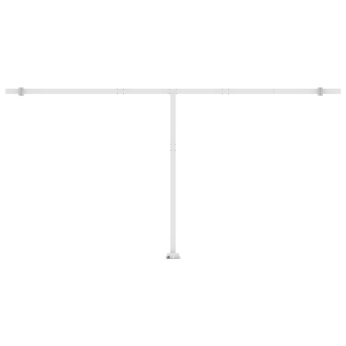 Auvent automatique sur pied 600x300 cm Orange/marron – Image 8