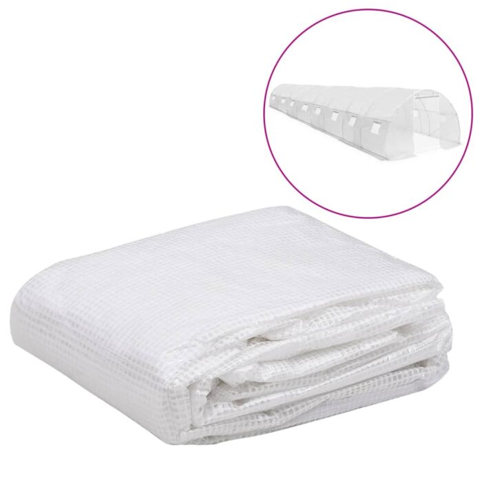 Couverture de remplacement de serre (36 m²) 3x12x2m Transparent – Image 1