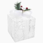 Boîtes-cadeaux de Noël décoratives 3 pcs Extérieur Intérieur – Image 5