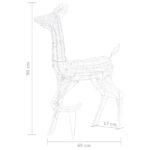 Famille de rennes de décoration Acrylique 160 LED bleu – Image 9