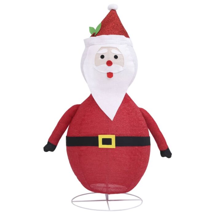 Décoration de Noël Figurine Père Noël LED Tissu de luxe 90 cm – Image 3