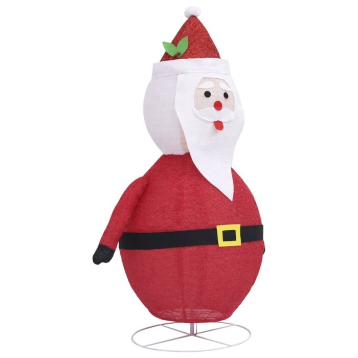 Décoration de Noël Figurine Père Noël LED Tissu de luxe 120 cm – Image 4