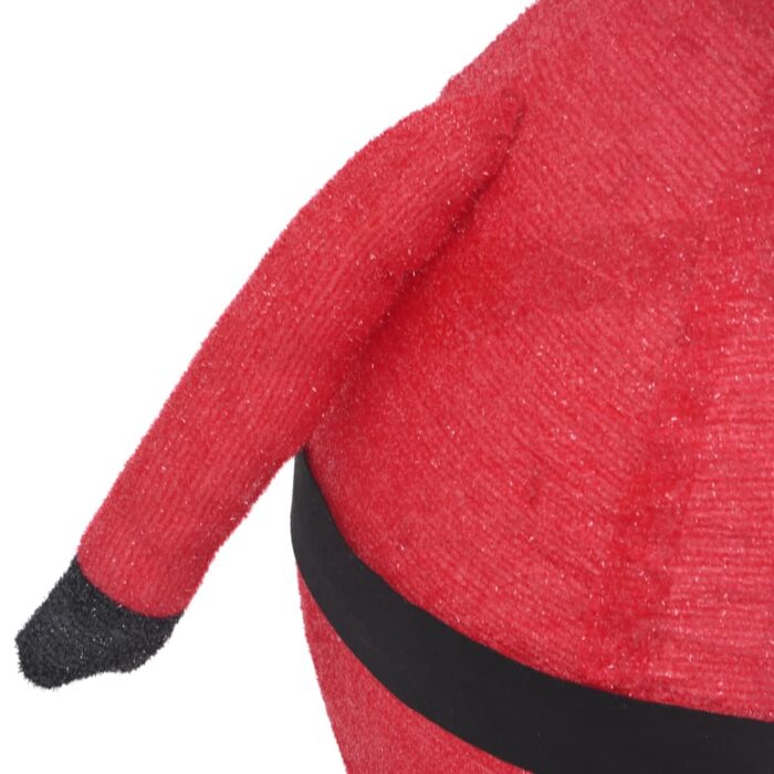 Décoration de Noël Figurine Père Noël LED Tissu de luxe 120 cm – Image 6