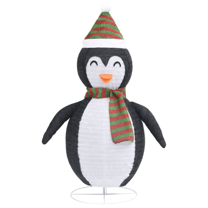 Décoration de Noël pingouin à LED Tissu de luxe 120 cm – Image 3