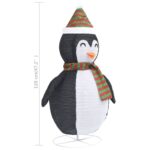 Décoration de Noël pingouin à LED Tissu de luxe 120 cm – Image 8