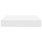 Étagères murales 2 pcs Chêne et blanc 23x23,5x3,8 cm MDF – Image 3