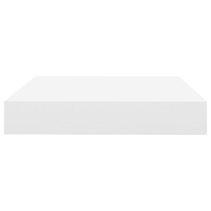 Étagères murales 2 pcs Chêne et blanc 23x23,5x3,8 cm MDF – Image 3