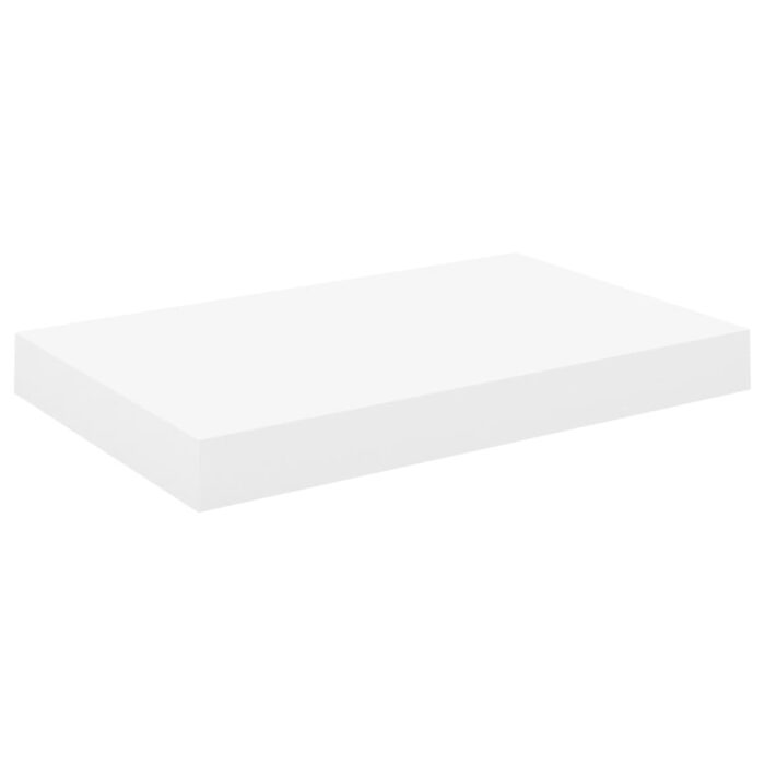 Étagères flottantes 4 pcs Chêne et blanc 40x23x3,8 cm MDF – Image 2