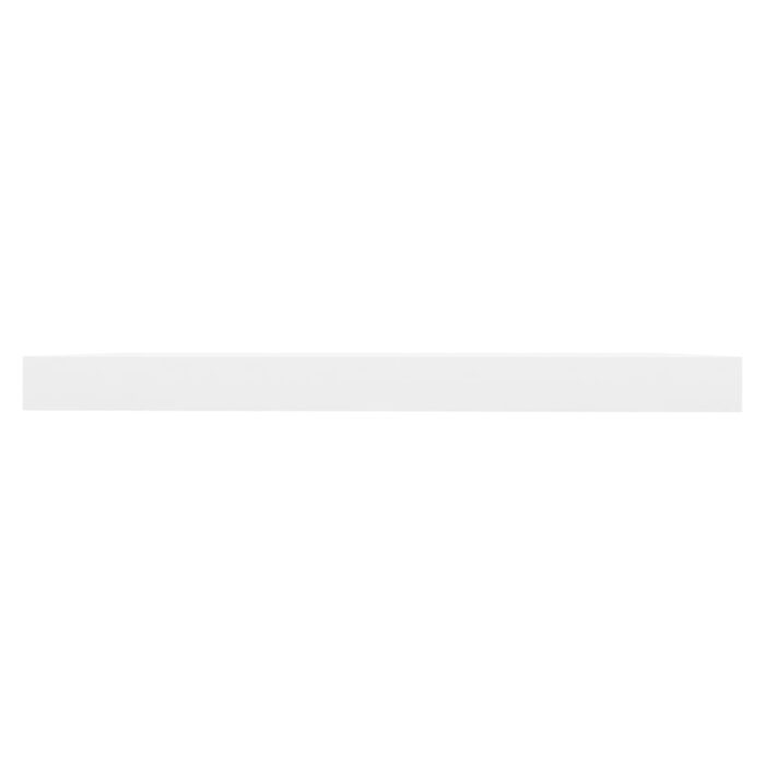 Étagères flottantes 2 pcs chêne et blanc 50x23x3,8 cm MDF – Image 3