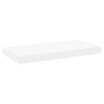 Étagères flottantes 4 pcs chêne et blanc 50x23x3,8 cm MDF – Image 2