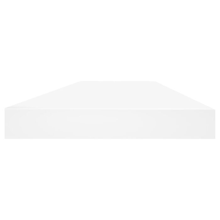 Étagère murale flottante chêne et blanc 60x23,5x3,8 cm MDF – Image 3