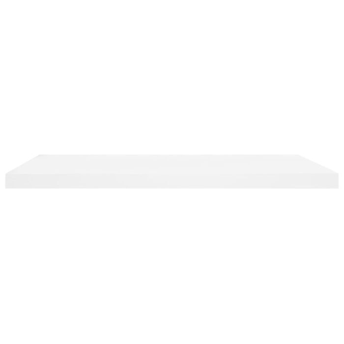 Étagère flottante murale chêne et blanc 80x23,5x3,8 cm MDF – Image 2