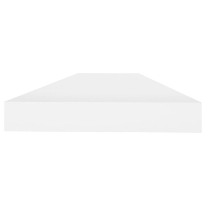 Étagère flottante murale chêne et blanc 80x23,5x3,8 cm MDF – Image 3